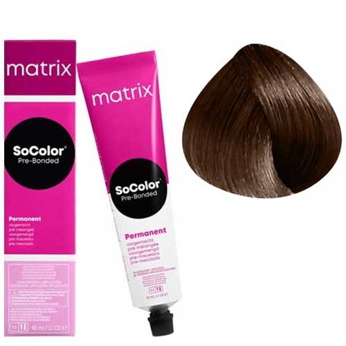 Matrix Socolor Pre-Bonded 5M 90ml - Vopsea de Par Saten Deschis Mocha - Beauty Lounge