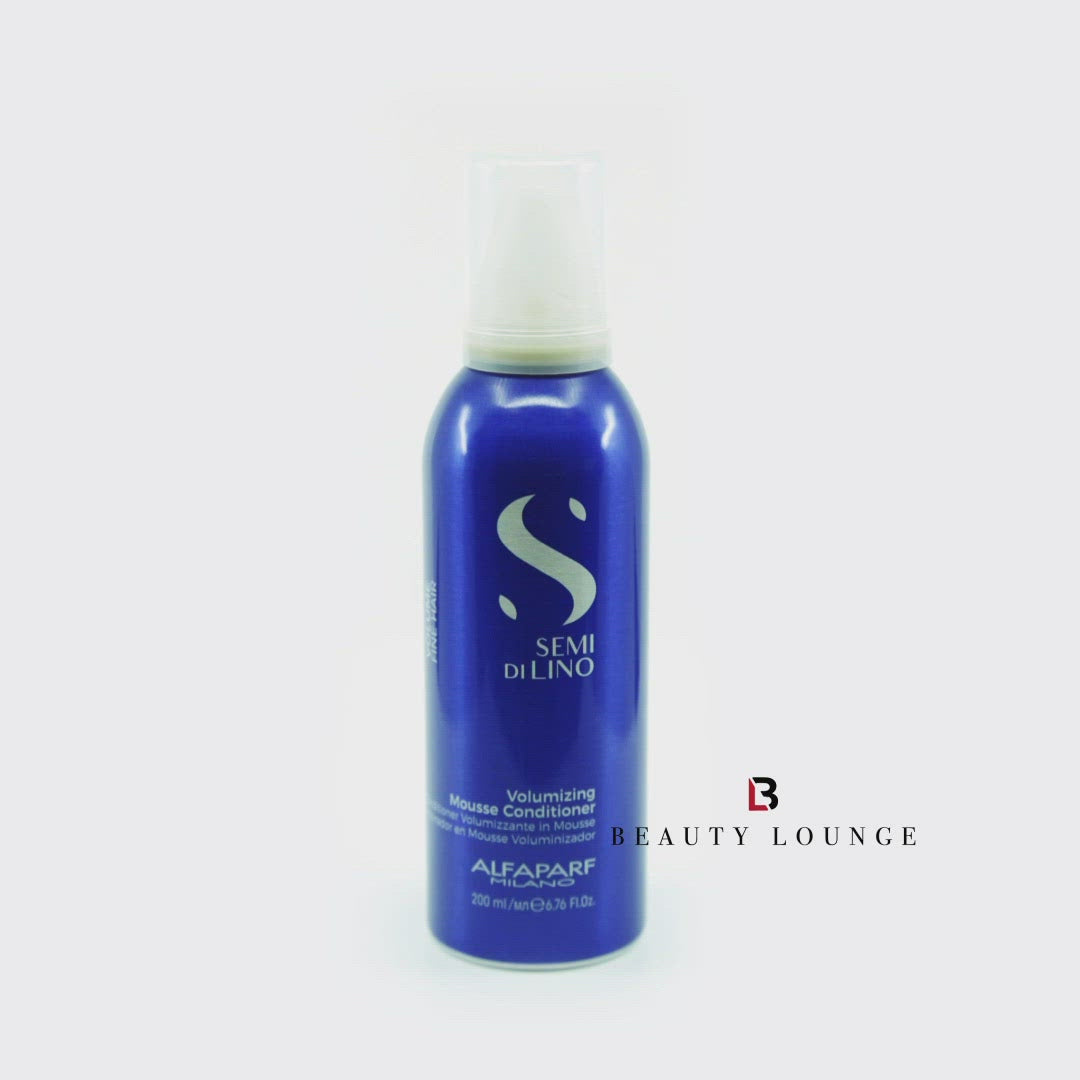 Încarcă video: Alfaparf Milano Volumizing Mousse Conditioner 200ml - Spuma Balsam Pentru Volum