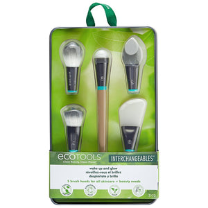 Eco Tools Wake Up And Glow - Pensule Pentru Machiaj