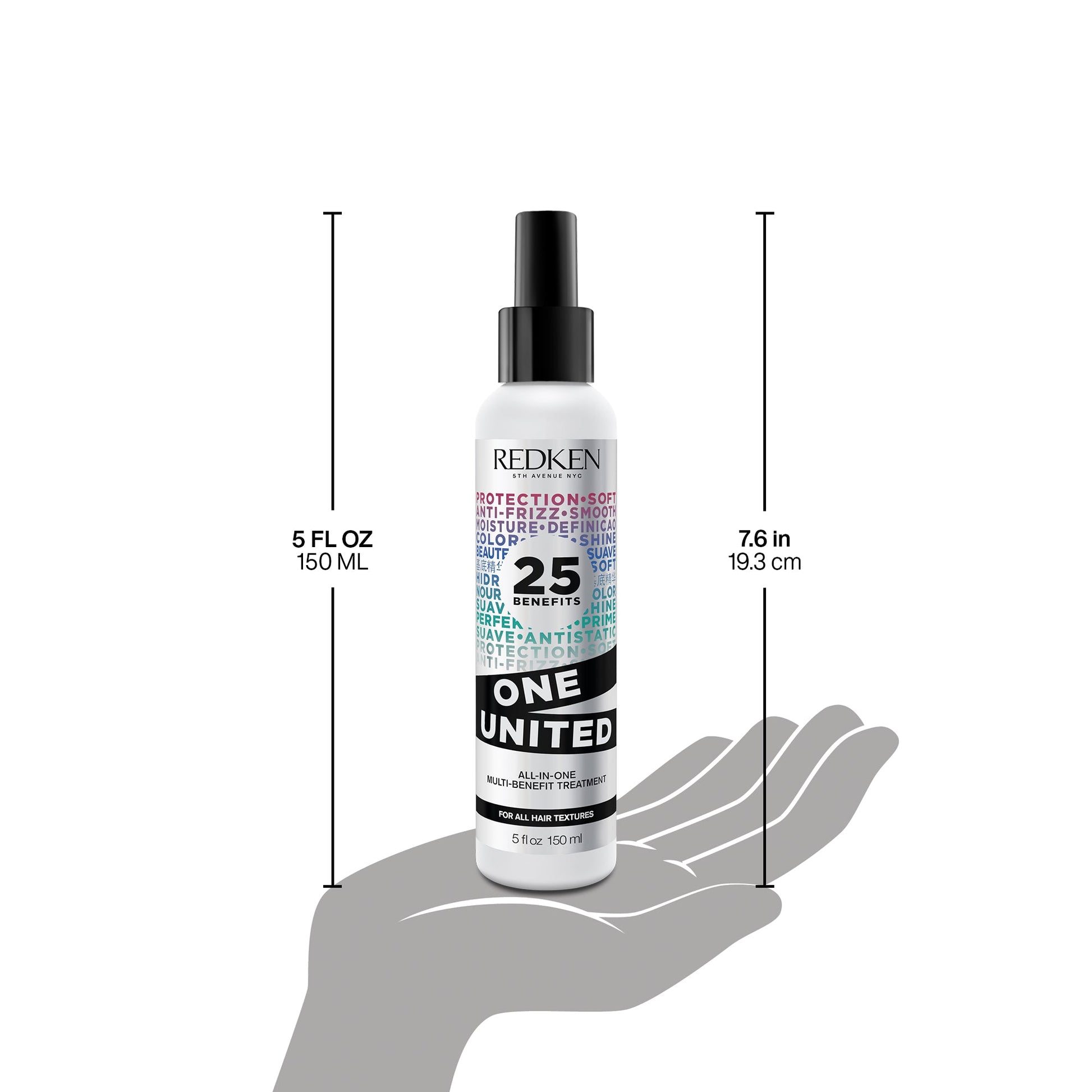 Redken One United - Tratament Fara Clatire cu 25 de Beneficii 150ml - Beauty Lounge