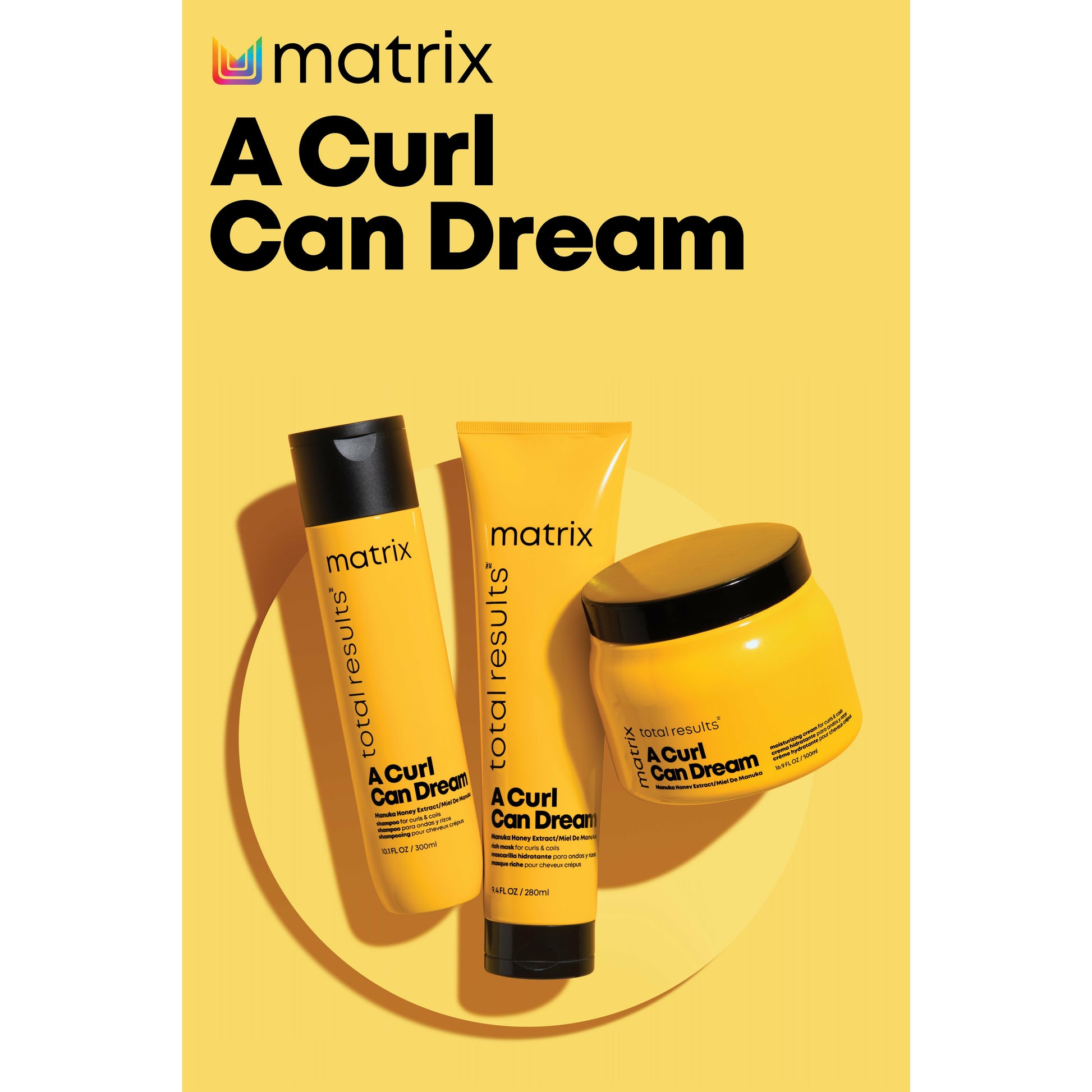 Matrix A Curl Can Dream 500ml - Crema Hidratanta pentru Par Ondulat si Cret - Beauty Lounge