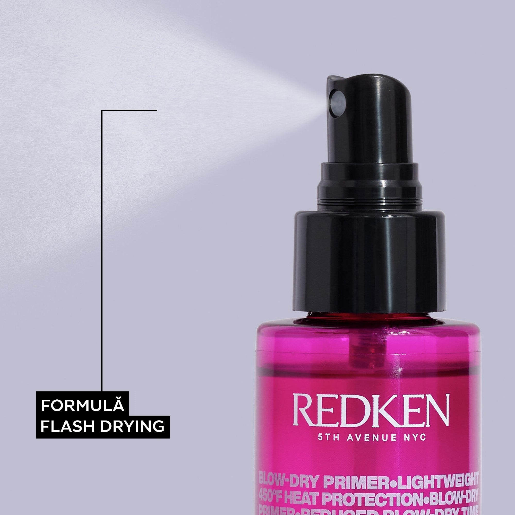 Redken Quick Blowout 125ml - Spray Primer cu Protectie Termica