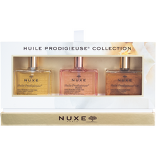 Încarcă imaginea în Galerie, Nuxe Huile Prodigieuse Trio Collection - Set Uleiuri Pentru Fata Corp si Par 50ml+50ml+50ml
