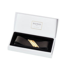 Încarcă imaginea în Galerie, Balmain Hair Head Band Black Leather - Bentita de Lux din Piele Neagra - Beauty Lounge
