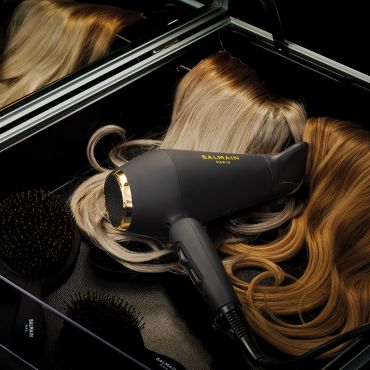 Balmain Professional Blowdryer Black Feon Profesional Negru - Beauty Lounge