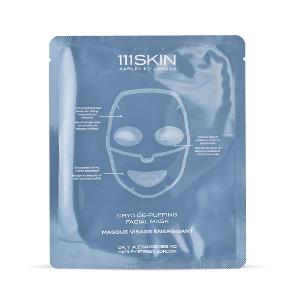 111SKIN Cryo De-Puffing Facial Mask Boxed Fragrance Free - Masti Faciale 5 x 30ml
