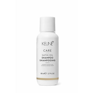 Keune Satin Oil Shampoo 80ml - Sampon de Stralucire si Hranire