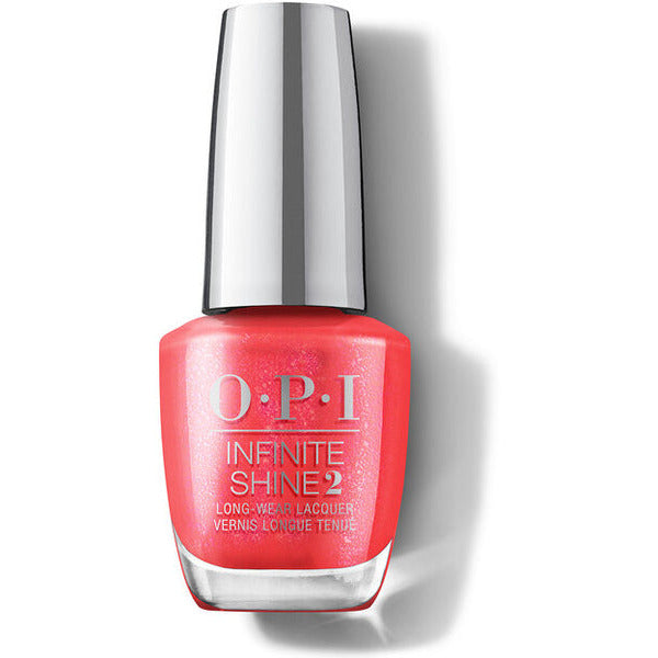 OPI Infinite Shine Lac de Unghii - Me Left Your Texts on Red 15ml