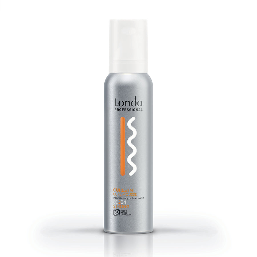 Londa Curls In Mousse 150ml - Spuma Cu Fixare X-Strong Pentru Bucle