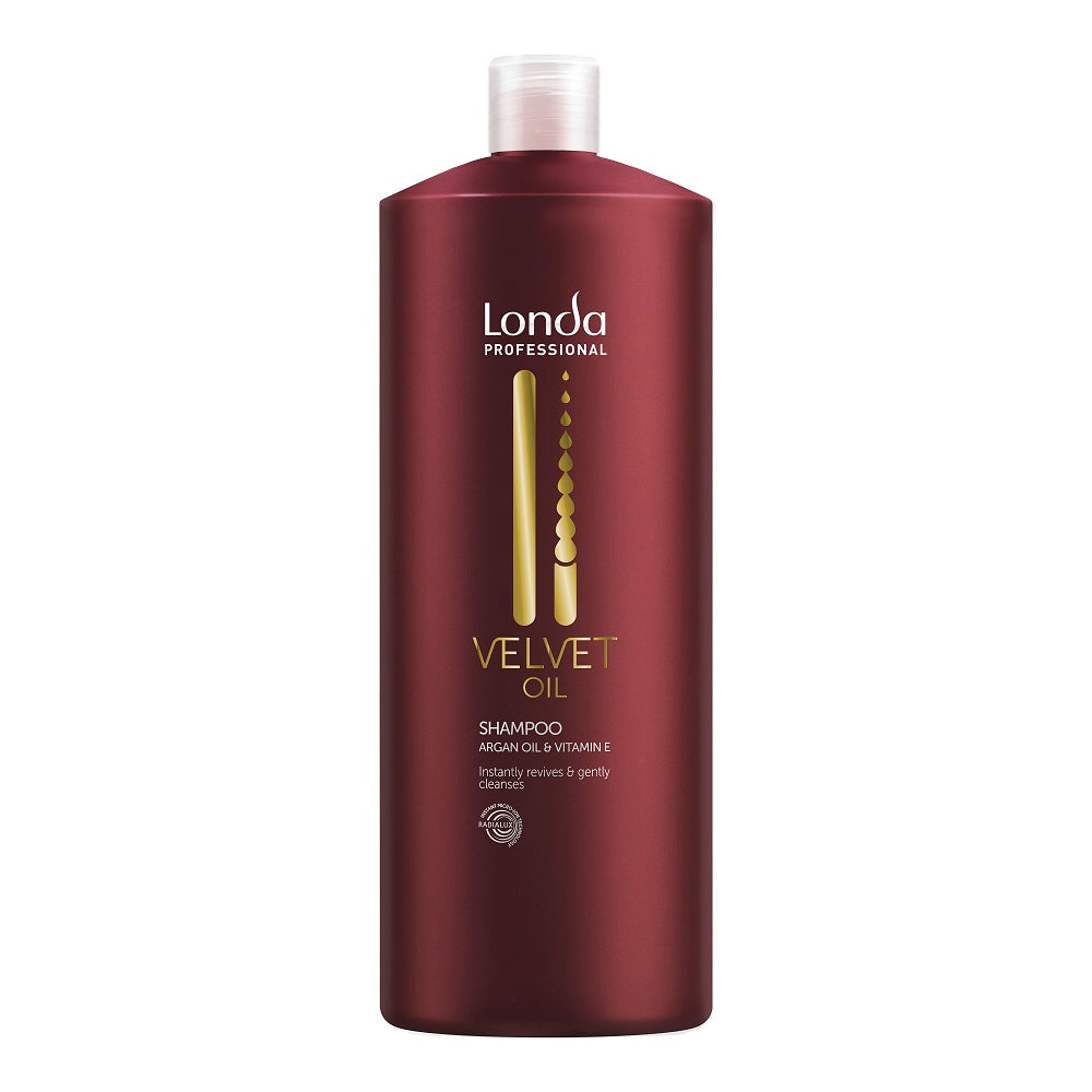 Londa Velvet Oil Shampoo 1000ml - Sampon cu Ulei de Argan - Beauty Lounge