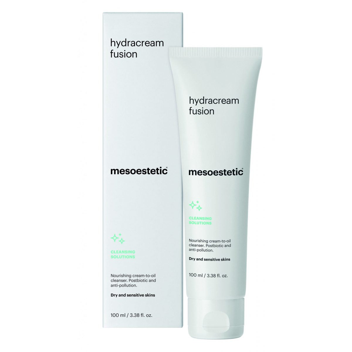 Mesoestetic Hydra Fusion Cream Oil 100ml - Demachiant Pentru Ten Uscat si Sensibil
