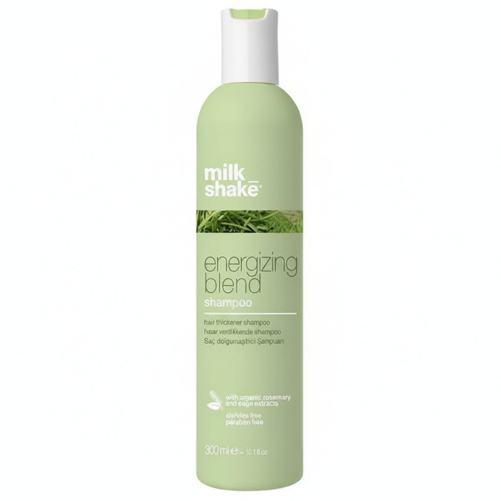 MilkShake Energizing Blend Shampoo este un sampon delicat conceput pentru parul subtire si fragil, cu tendinta de cadere.