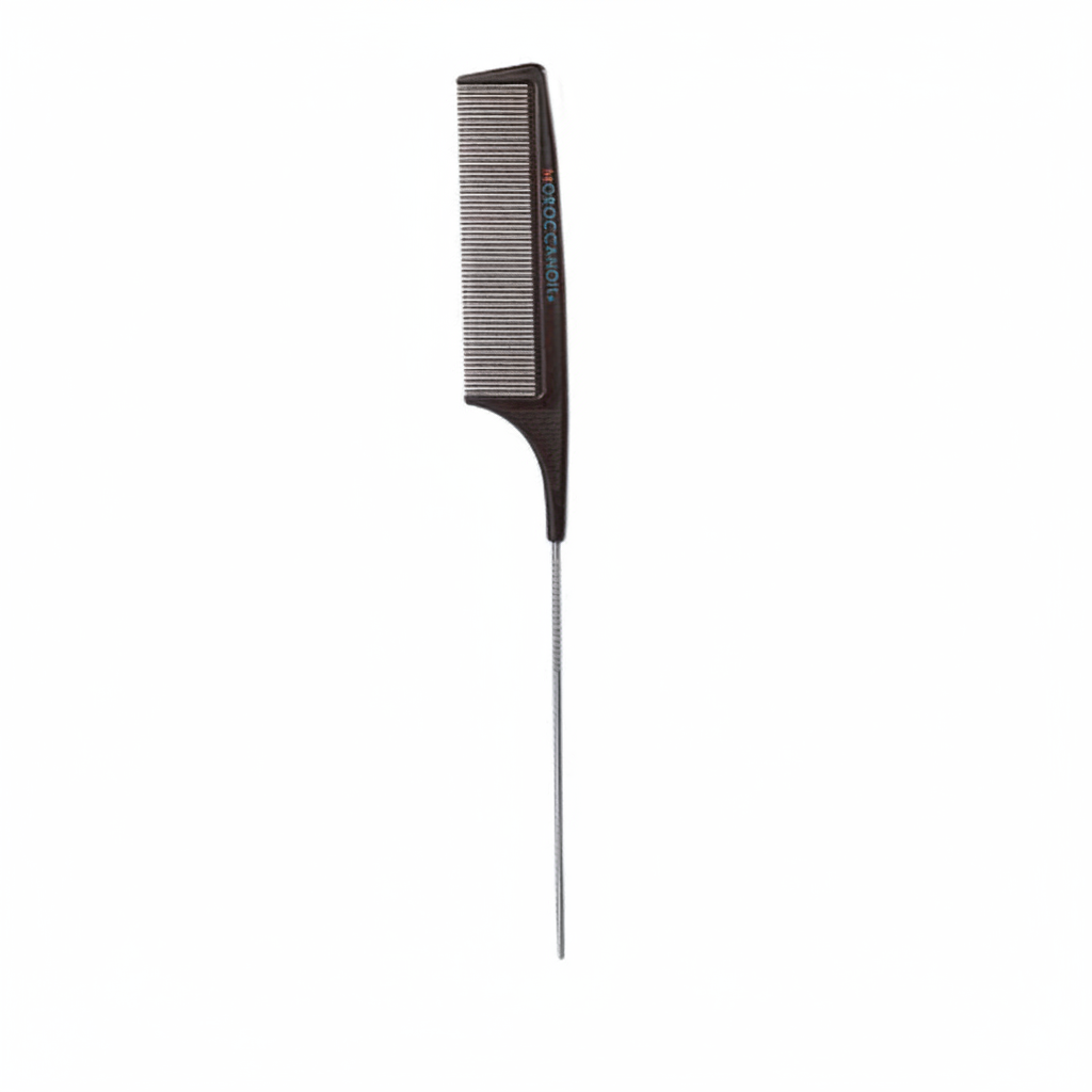 Moroccanoil Carbon Combs Metal Tail - Pieptene cu Coada din Metal