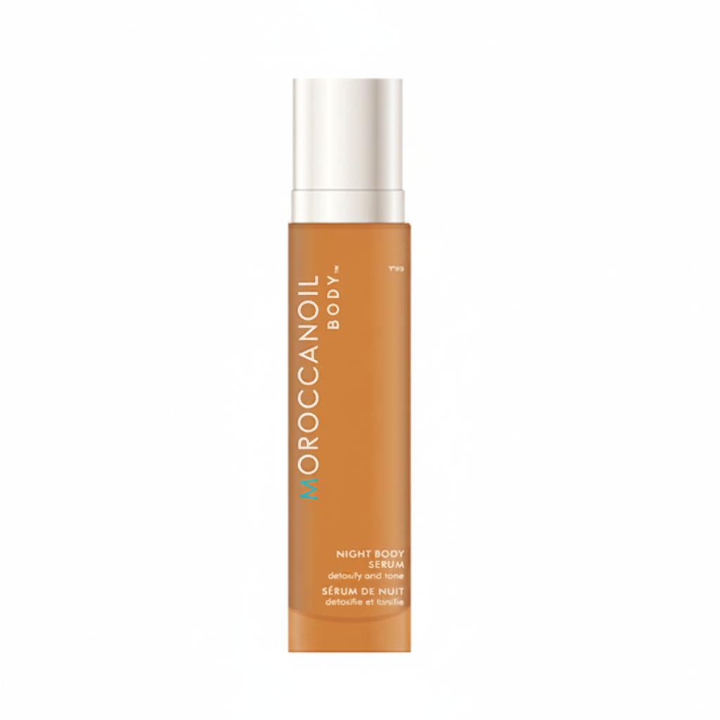 Moroccanoil Night Body Serum este un tratament de noapte pentru corp, creat pentru a revitaliza și regenera pielea în timpul somnului.