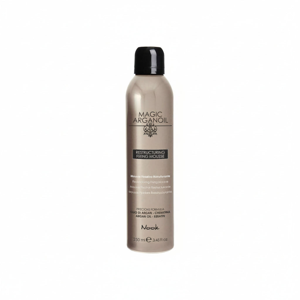 Nook Magic Argan Oil Secret 250ml - Spuma Restructuranta Pentru Styling
