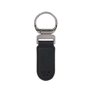 Porsche Design Keyring Oval Black - Breloc din Piele Oval Negru