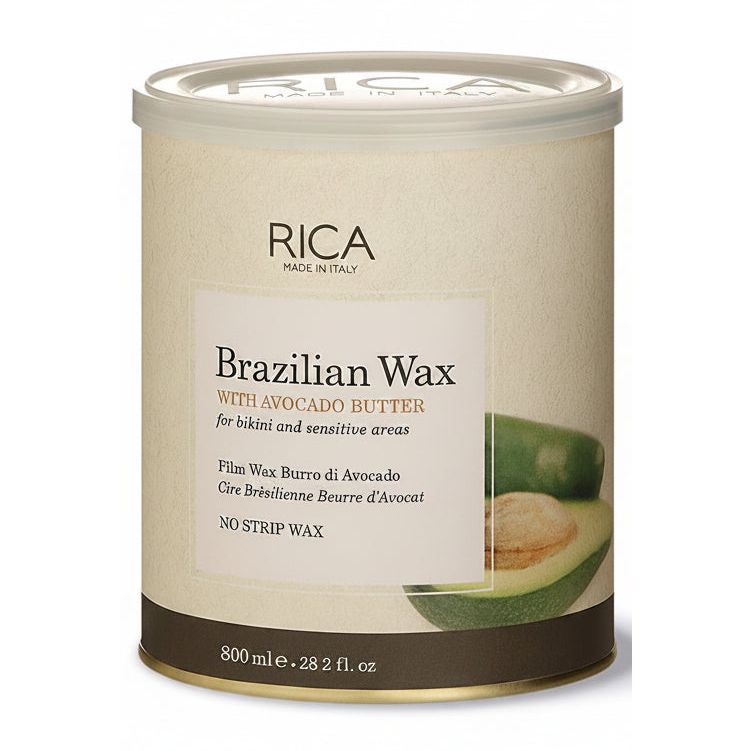 Rica Brazilian Wax With Avocado BUTTER 800ml - Pentru zona inghinala si fata - Beauty Lounge