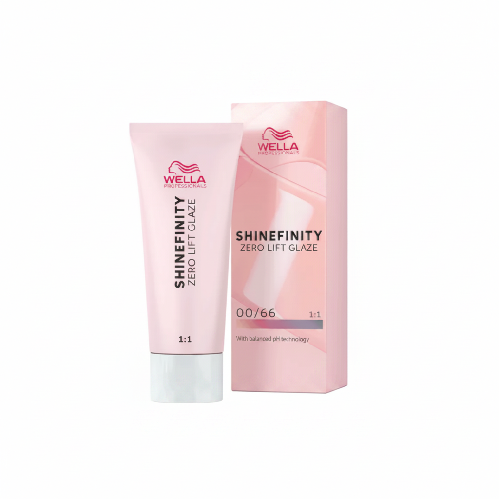 Wella Professionals Shinefinity Zero Lift Glaze, 00/66 Violet - Vopsea Demipermanenta 60ml 