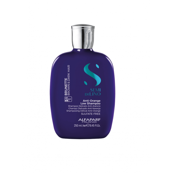Alfaparf Milano Brunette Anti-Orange Shampoo - Sampon pentru Neutralizare Portocaliu 250ml - Beauty Lounge
