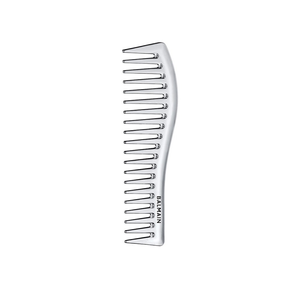 Balmain Silver Styling Comb Pieptene Styling Argintiu - Beauty Lounge