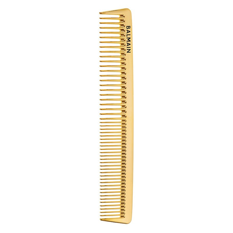 Balmain Golden Cutting Comb Pieptene Cutting Auriu - Beauty Lounge