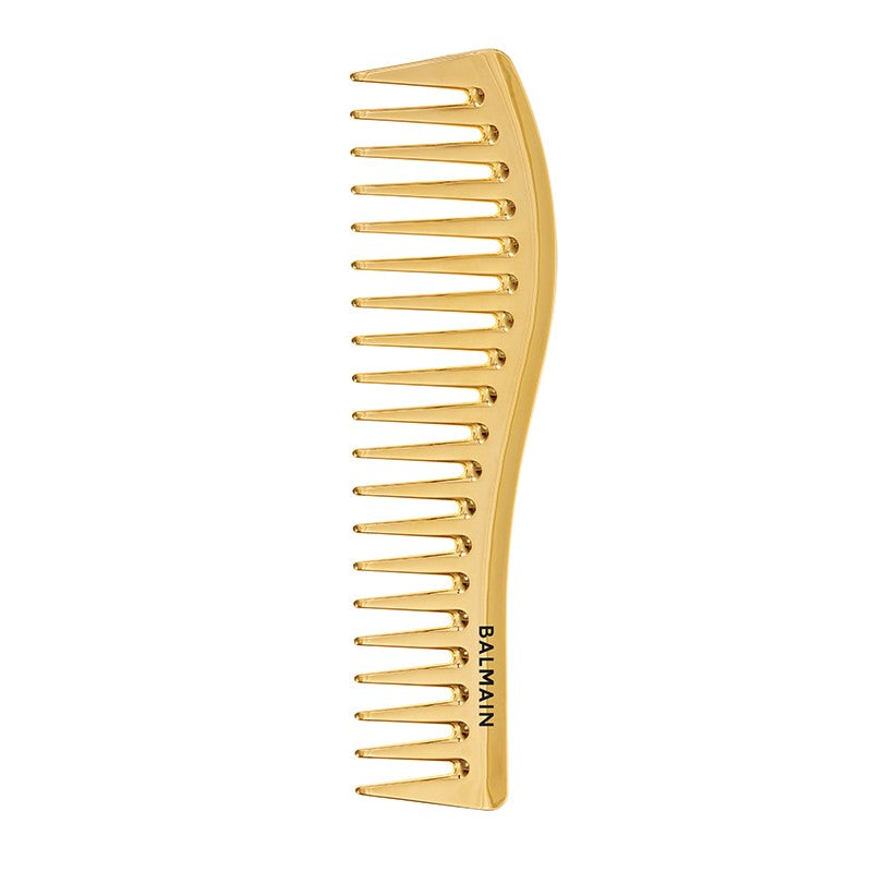 Balmain Golden Styling Comb Pieptene Styling Auriu - Beauty Lounge
