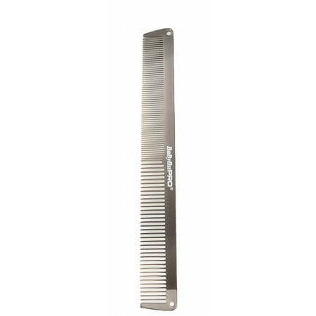 Babyliss Gunsteel Comb Pieptene Metal Negru - Beauty Lounge