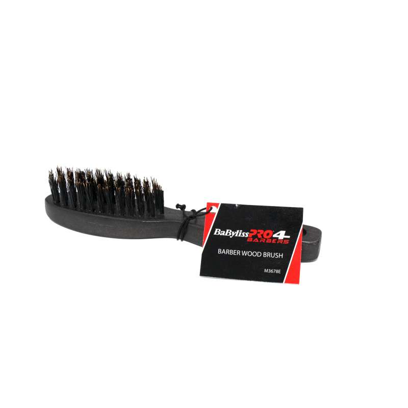 Babyliss Pro Barber Wood Brush - Perie pentru Barba cu Par de Mistret - Beauty Lounge