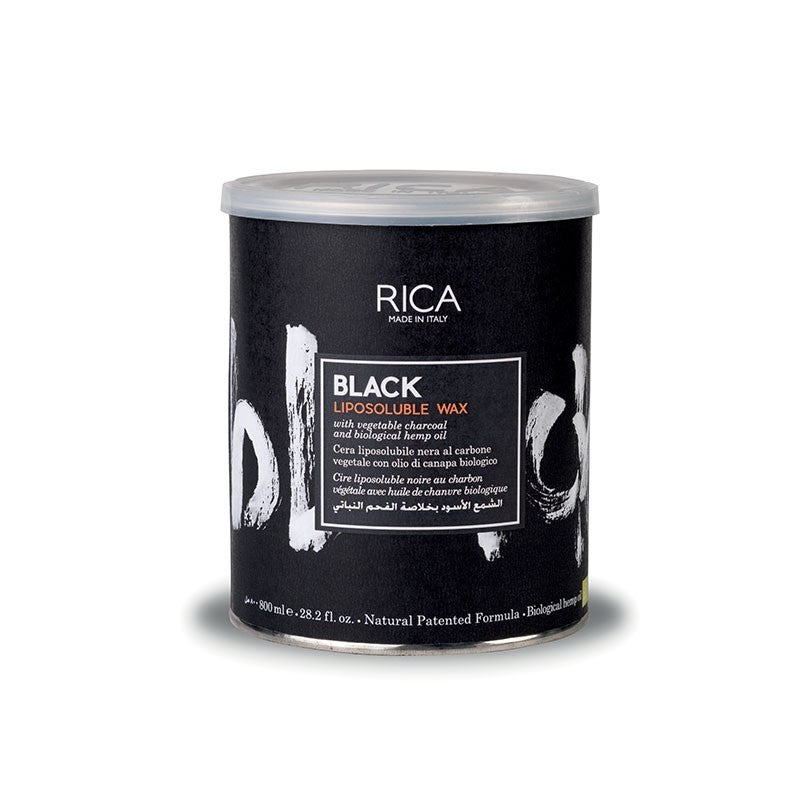 Rica Black Liposoluble Wax 800ml - Ceara Epilatoare Neagra