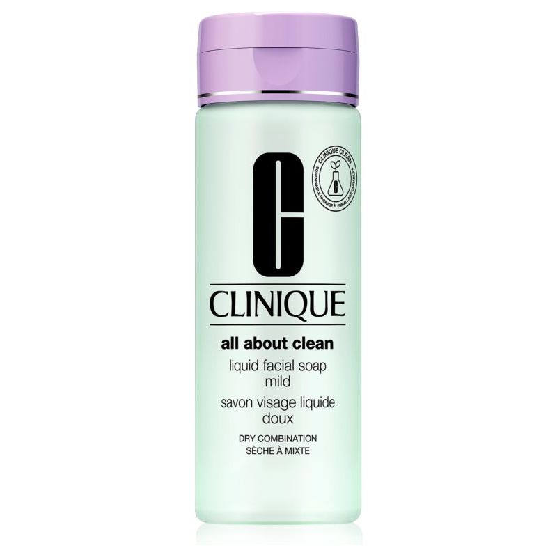 Clinique Liquid Facial Soap Mild 200ml - Sapun Lichid Ten Uscat