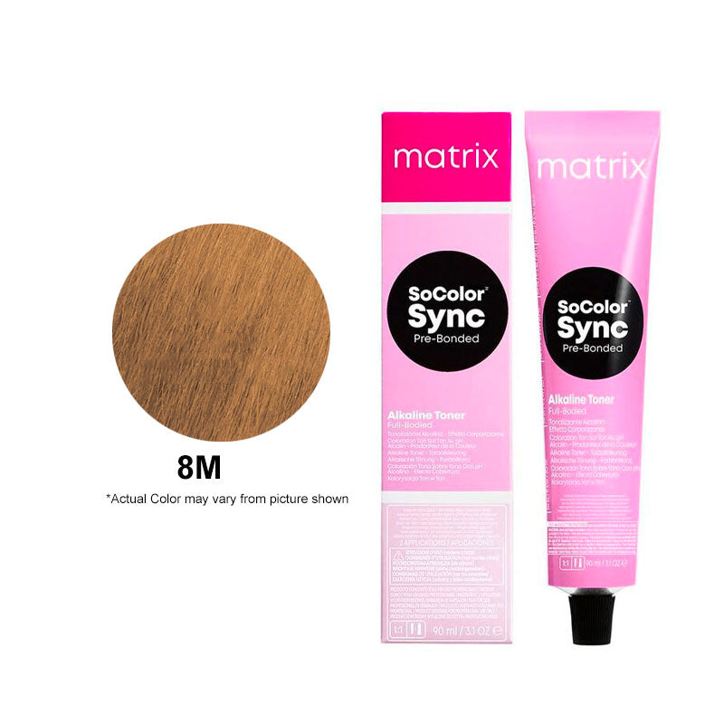 Matrix Vopsea de Par Fara Amoniac Socolor Sync 8M  90 ml