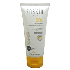 Soskin Sun Cream Very High Protection SPF 50+ FLUID 50ml - Crema Emolienta Solara Fluida