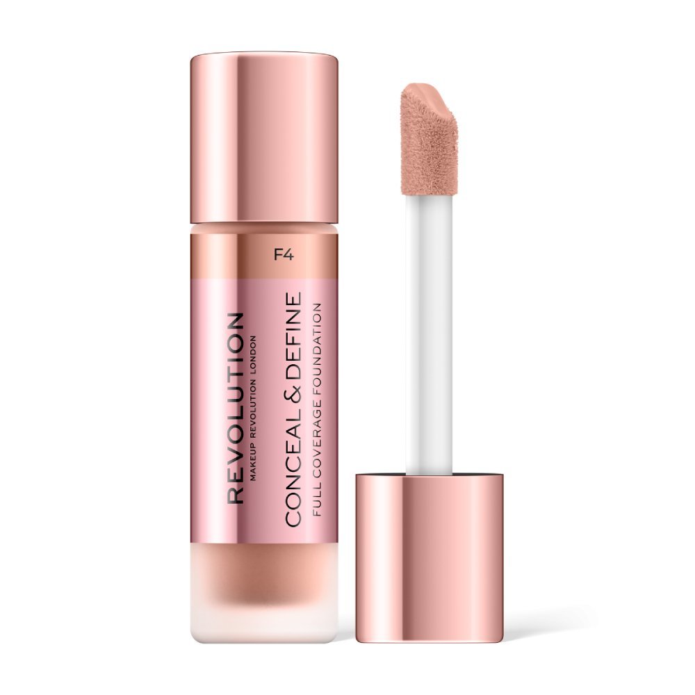 Makeup Revolution Conceal Define Foundation F6 - Fond de Ten