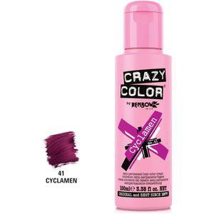 Crazy Color 41 Cyclamen Vopsea Semipermanenta 100ml