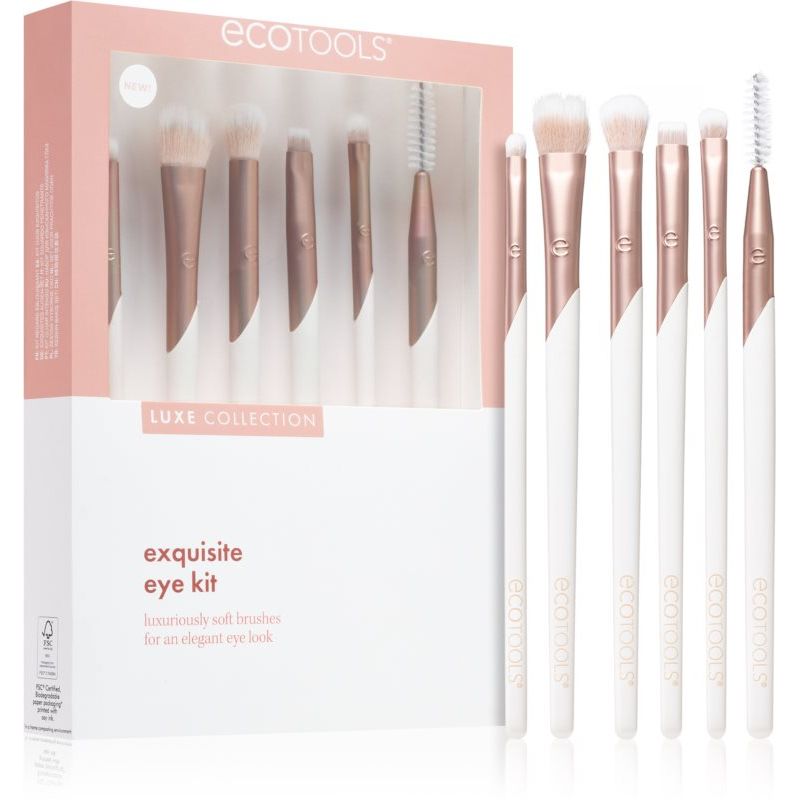 Eco Tools Eco Luxe Exquisite Eye Kit - Pensule Pentru Machiaj