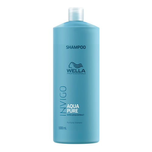 Wella Professionals Invigo Aqua Pure Sampon 1000ml - Beauty Lounge