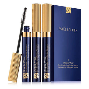 Estee Lauder Mascara Set 3 X Double Wear Zero-Smudge Mascara 6ml Eye In Black 24 - Set Rimel