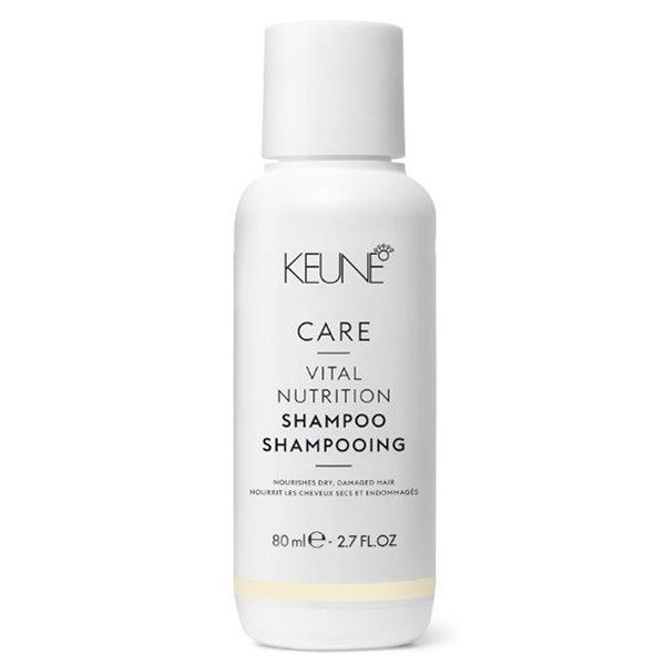 Keune Vital Nutrition Shampoo 80ml - Sampon Nutritiv si Hidratant