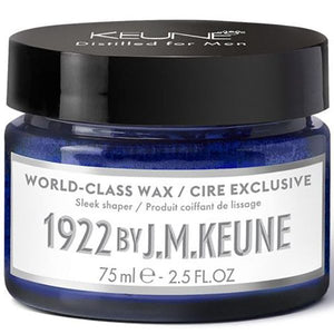 Keune 1922 World Class Wax 75ml - Ceara de Par Fixare Medie