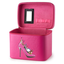 Încarcă imaginea în Galerie, Cupio Genti Cosmetice High Heels - Pink Set 2
