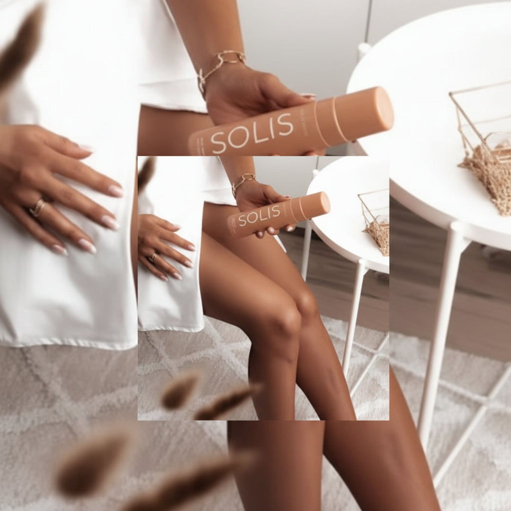 Cocosolis Solis Self Tanning Medium Foam - Spuma Naturala Autobronzanta Bronz Mediu 200ml