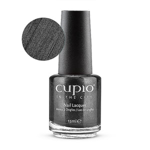 Cupio Lac de Unghii In The City - Metallic Dark Grey 15ml