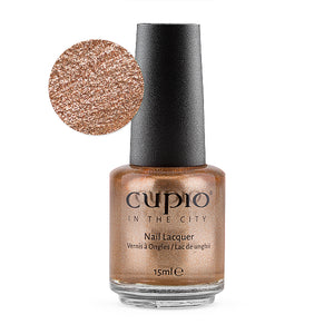 Cupio Lac de Unghii In The City - Metallic Rose Gold 15ml