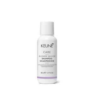 Keune Care Blonde Savior Shampoo - Sampon Fara Sulfati pentru Par Blond 80ml