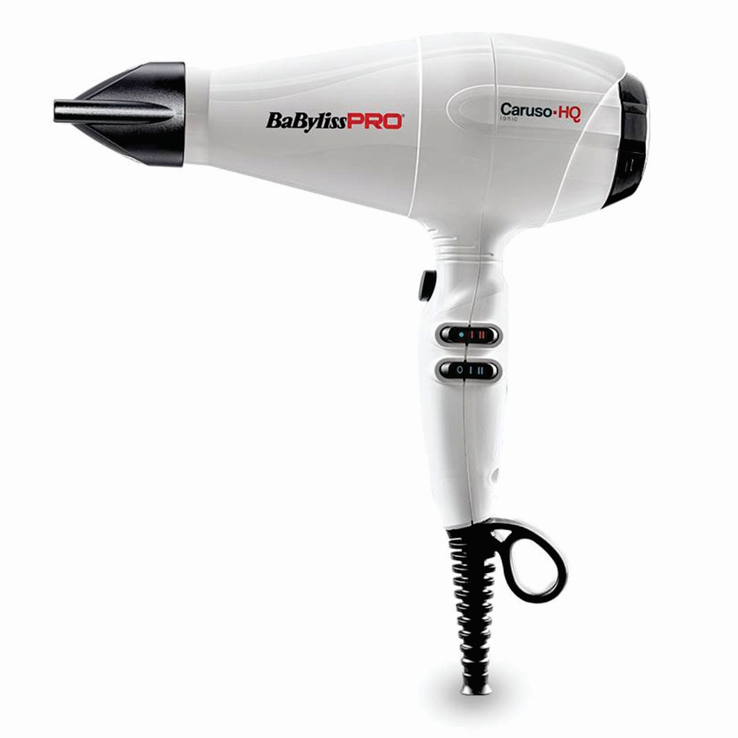 Babyliss Pro 6970WIE - Uscator Caruso-HQ 2400W Ionic White