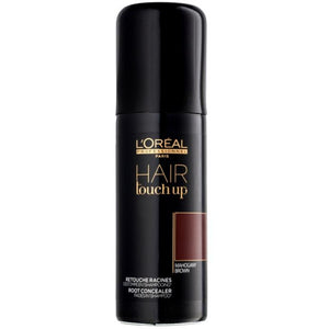 L'Oreal Professionnel Hair Touch-Up Mahogany Brown Spray Pentru Acoperirea Firelor Albe Saten Roscat 75ml