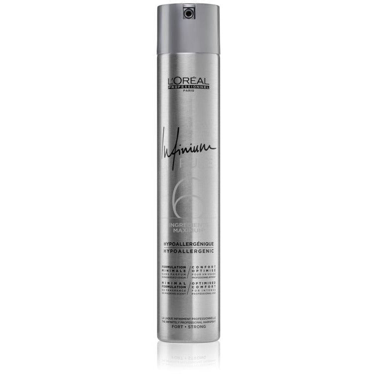 L'Oreal Professionnel Infinium Pure Strong Fixativ Cu Mentinere Puternica 300ml - Beauty Lounge