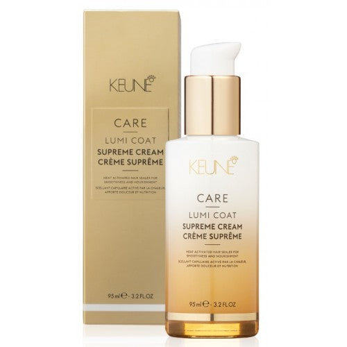 Keune Care Lumi Coat Supreme Cream 95ml - Tratament Crema Pentru Par Degradat - Beauty Lounge
