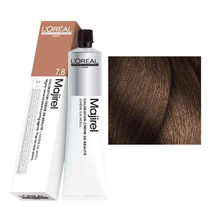 L'Oreal Professionnel Majirel 7.8 Blond Mocha 50ml Vopsea de Par