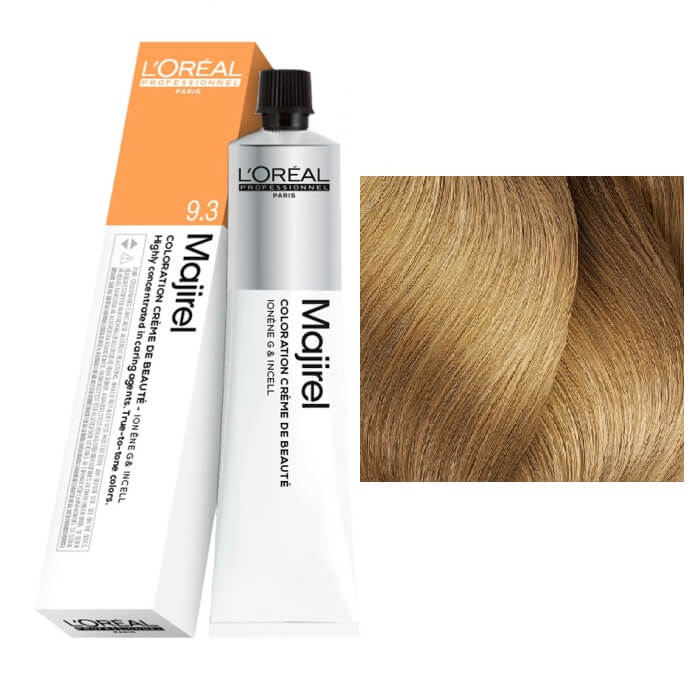 L'Oreal Professionnel Majirel 9.3 Blond Foarte Deschis Auriu 50ml Vopsea de Par